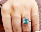 5.20 Ct. Blue Diamond Ring — photo 4