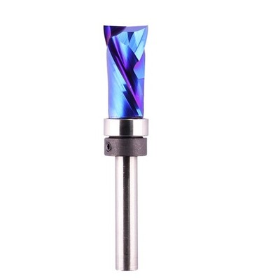 Template Top Bearing Compression Flush Trim Router Bit 1/4'' Shank 1/2'' Cuttin...