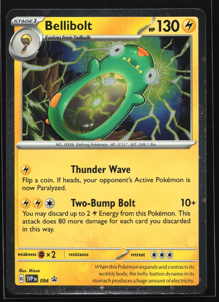 Bellibolt Pokmon TCG Cards for sale | eBay