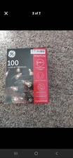 GE String-A-Long 100 Clear Indoor Outdoor String Lights, Green Cord, 20.6 ft