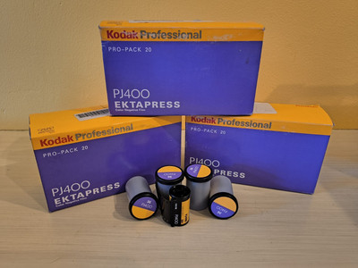 Expired Kodak PJ400 Professional Film from Frozen Storage (Sample scans in pics)