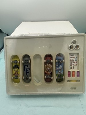 Vintage Tech Deck Lot World Industries With Wheels Parts Stickers Tool Rare