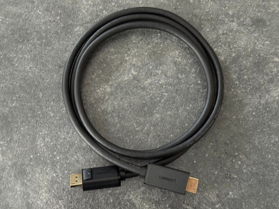 Kabel DisplayPort zu HDMI 4K UHD 1,5 m Ugreen Videokabel Schwarz
