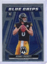 2022 Panini Mosaic Kenny Pickett Blue Chips Insert Rookie Card!! Steelers!!