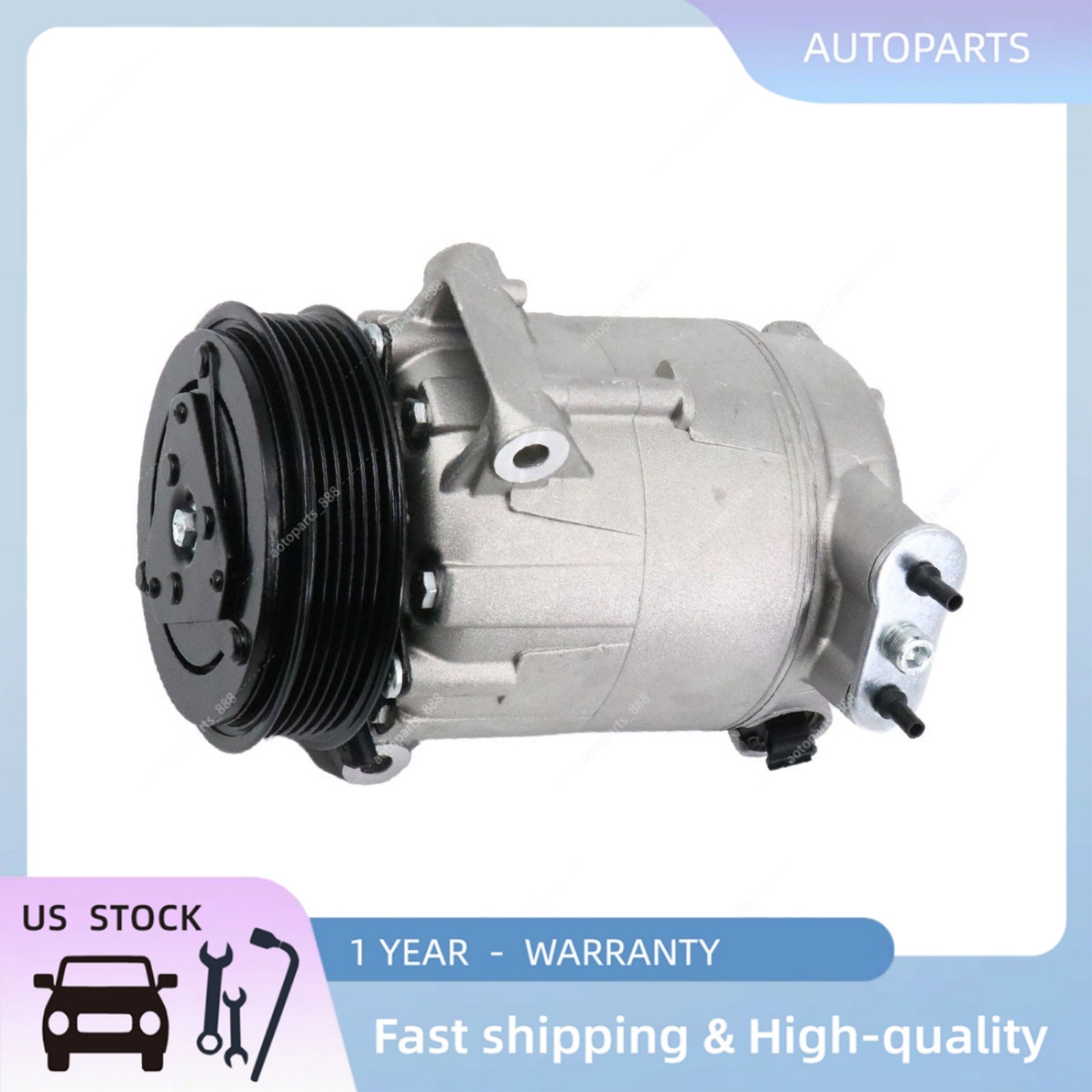 Maserati Ghibli Compressor with bracket