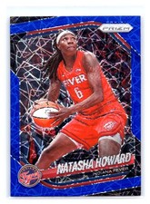 2025 Panini Prizm WNBA #54 Natasha Howard Blue Velocity Prizms
