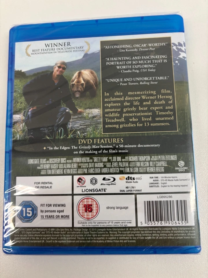 Grizzly Man (Blu-ray, 2009) £14.99 - Image 2 of 2