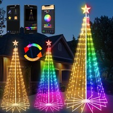 Smart Christmas Tree 9FT 460 LEDs App Control Music Sync