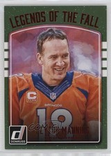 2016 Donruss Legends of the Fall Red Peyton Manning #13 HOF 07v8