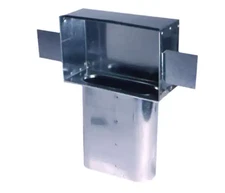 10 In. X 6 In. X 6 In. Oval Stack Head with Wings