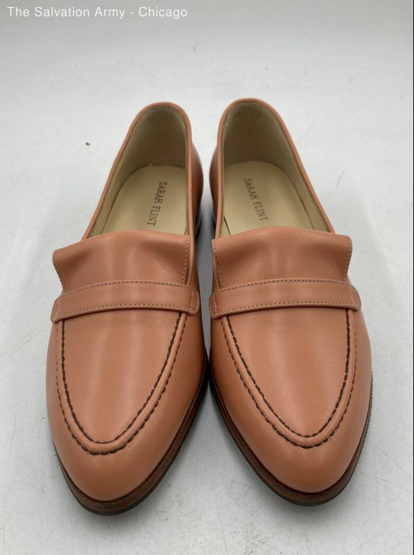 Sarah Flint Womens Alysia Pink Leather Slip-On Casual Loafer Shoes Size EU 38