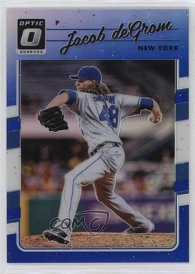 2017 Panini Donruss Optic Blue Prizm /149 Jacob deGrom #118 0q3