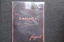 FOGAL Sahara No 191 Feinstrumpfhose Gr. S Ivory glänzende Linien Muster Neu OVP