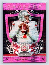 2019 Panini Prizm Draft Picks #13 Dwayne Haskins Crusade Prizms Pink Pulsar
