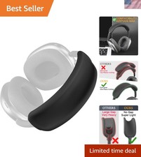 Black Silicone Headband Protector for AirPods Max - Comfortable  Durable Design