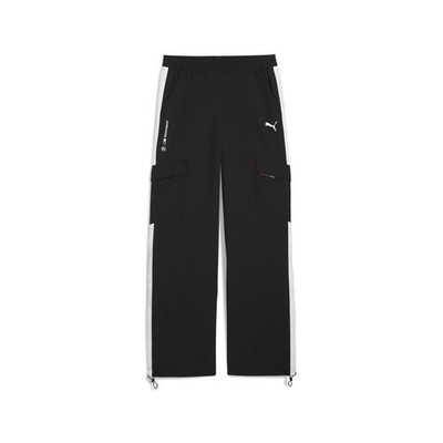 PUMA Bmw M Motorsport Woven Cargo Pants Womens Black Casual Athletic Bottoms 630