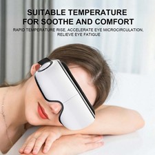 Eye Massager with Heat and Massage Vibration Function, Migraine Eye Massager