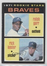 1971 Topps 1971 Rookie Stars Ralph Garr Rick Kester #494 0u2j