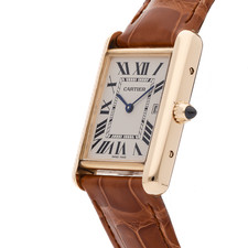 Cartier Tank Louis Large Model Quartz Yellow Gold Ladies 33x25mm Watch W1529756 2