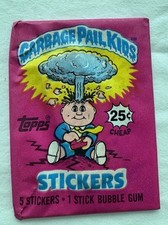 1985 Garbage Pail Kids OS1 Sealed Wax Pack Lot (7) – Series 1 Topps Vintage RARE