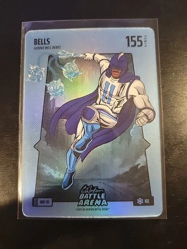 2026 Bo Jackson Battle Arena Bells George Bell Blue Battlefoil ICE BBF-35