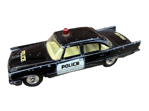 VTG DINKY POLICE CAR DESOTO FIREFLITE MADE IN ENGLAND MECCANO