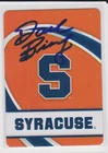 DAVE BING SYRAUCSE UNIVERSITY CELTICS 1977  AUTOGRAPHED PLAYING CARD