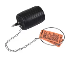 CHERNE 4 in. Rubber Test-Ball Pipe Plug 270040