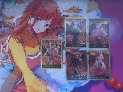 ONE PIECE EB03 Gold Don SET Nami Boa Robin Uta Heroines Special Set Japanese