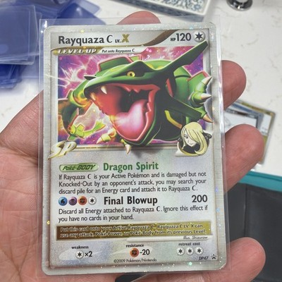 Rayquaza C LV.X DP47 Diamond and Pearl PROMO HOLO HP | eBay