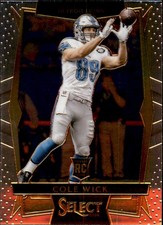 2016 Select #40 Cole Wick RC - FB
