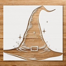 Enchanting Witchcraft Decor Stencil for DIY Crafts and Home Decor - StencilAir