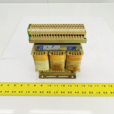Trafobau Schuster DK-4366 701109780 0.63kVA Transformer Pri 3X470V Sec 18/19/22V