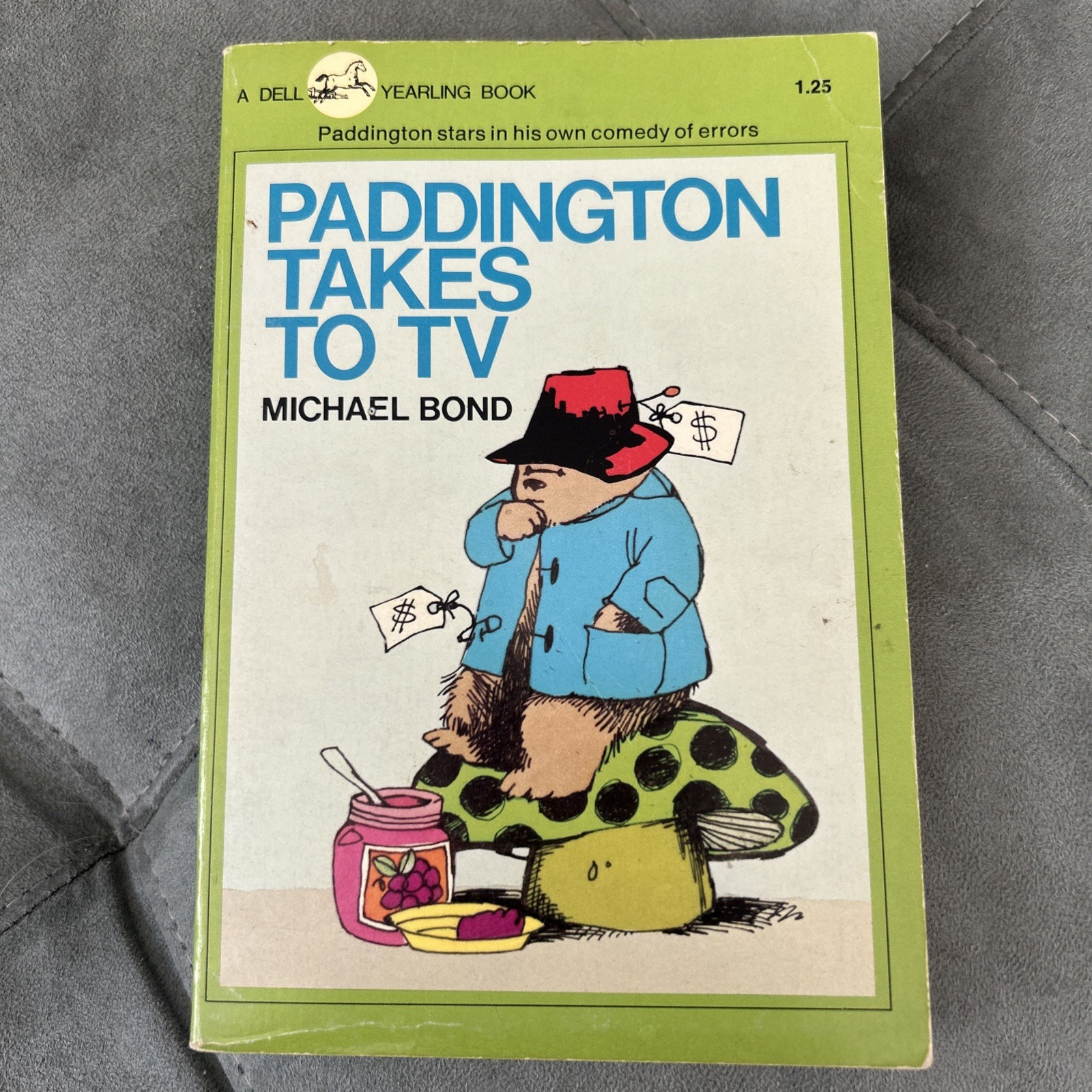 Vintage 1978 Paddington Takes to TV Michael Bind A Dell Yearling Book Paperback