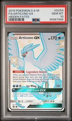 Articuno GX SV54 Hidden Fates Shiny Vault Holo