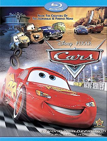 Cars (Blu-Ray Disc, 2007) Disney Pixar Children's