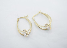 925 Sterling Silver Earrings with Cubic Zirconia