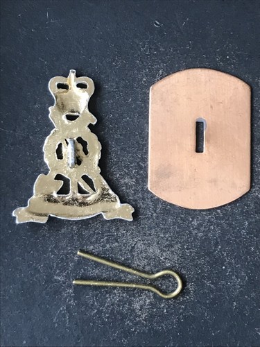 Royal Pioneers British Army Anodised Aluminium Stay bright Collar Badge - Picture 3 of 3