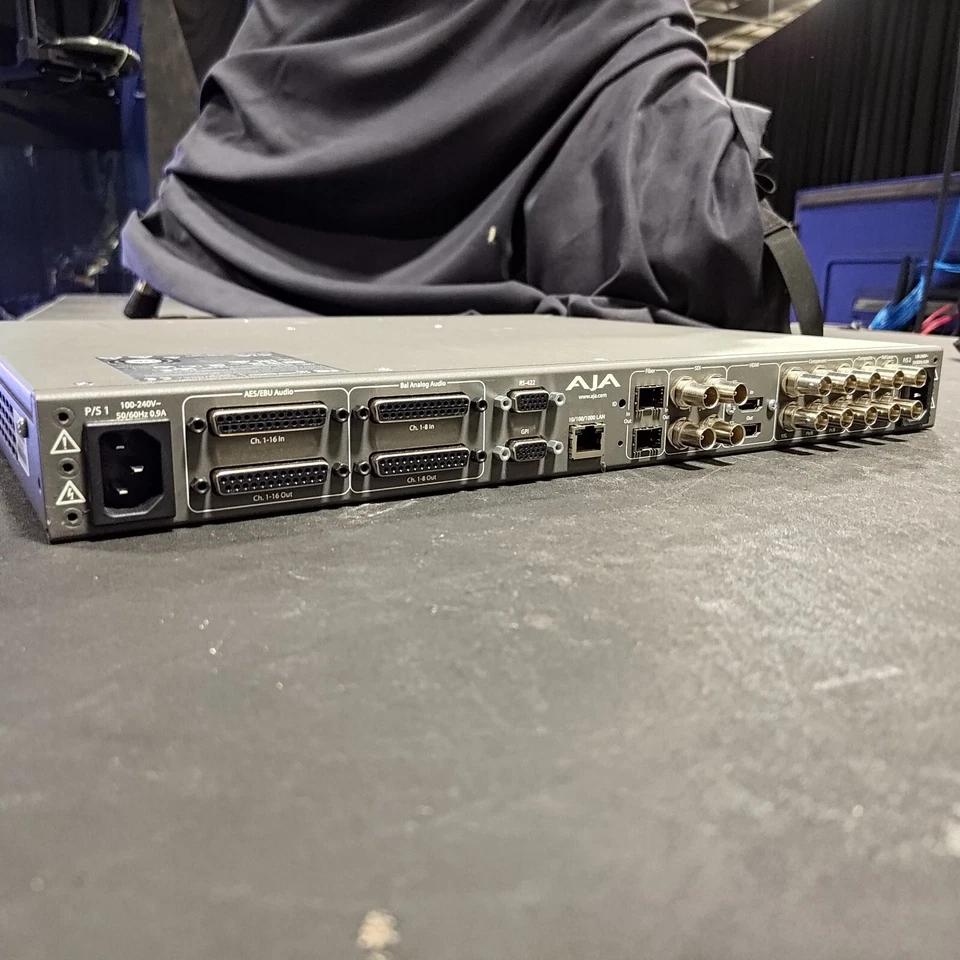 AJA FS4 4-Channel 12G-SDI/1-Channel UHD 4K Frame Synchronizer/Converter - Image 2 of 4