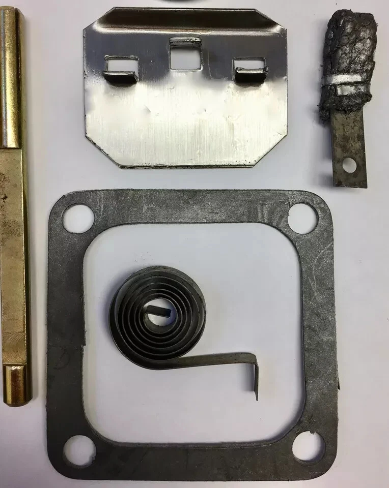 Kit de reparación elevador de calor de escape de 6 cilindros Plymouth Cranbrook Deluxe 1939-1959 1316266 Foto 3 de 4