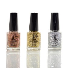 Sparkling Glitter Party Polish Argan Care Nail Polish Vegan Friendly Longlasting