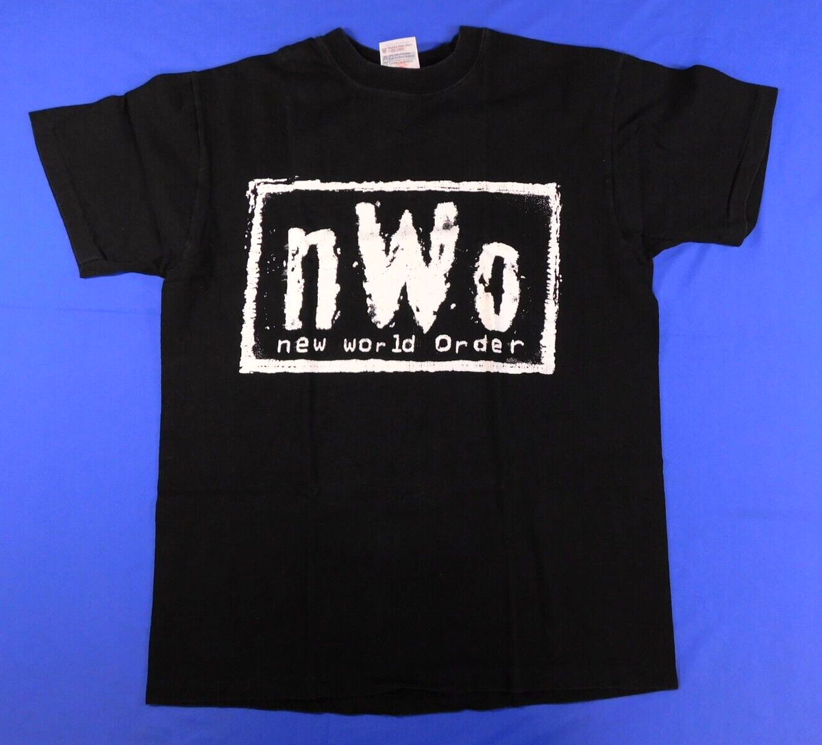 WCW NWO ORIGINAL WHITE LOGO SHIRT 1998 SIZE MEDIUM WWE | eBay WCW NWO ORIGINAL WHITE LOGO SHIRT 1998 SIZE MEDIUM WWE | eBay