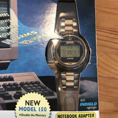 時計 Timex Datalink 150 Microsoft Timex Datalink 150 Vintage Watch Microsoft Rare Collectible