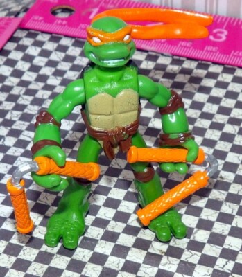 TMNT Playmates 2007 Mini Mutants 2.5'' MICHAEL ANGELO Action Figure