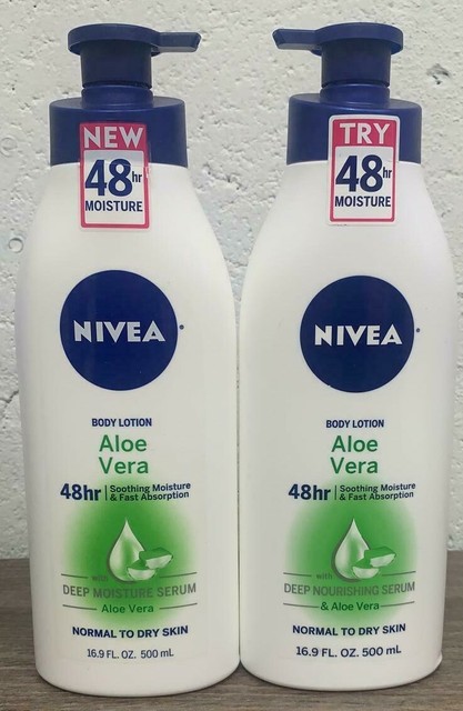 nivea aloe vera gel body lotion