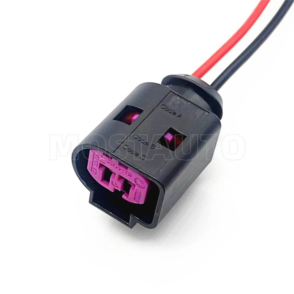 2-Way Alternator Connector Pigtail For 2008-2014 VW Volkswagen GTI 1J0973772 - Imagem 4 de 4