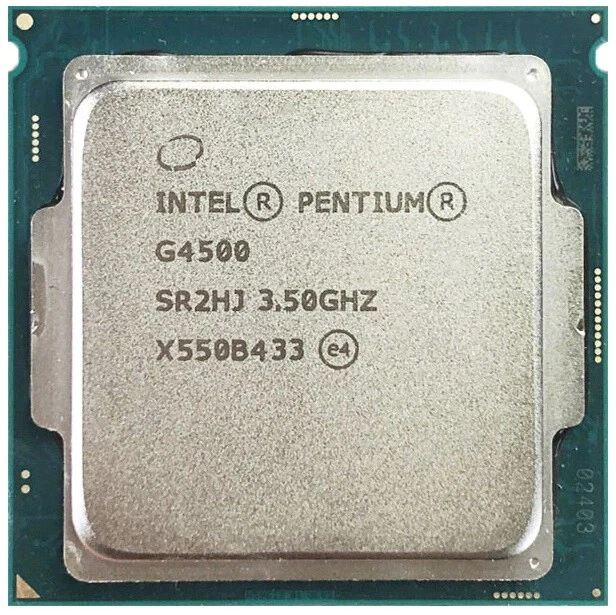 Intel Pentium G4500 SR2HJ Dual Core Processor 3.5 GHz, Socket LGA1151, 51W CPU - Image 3 of 4