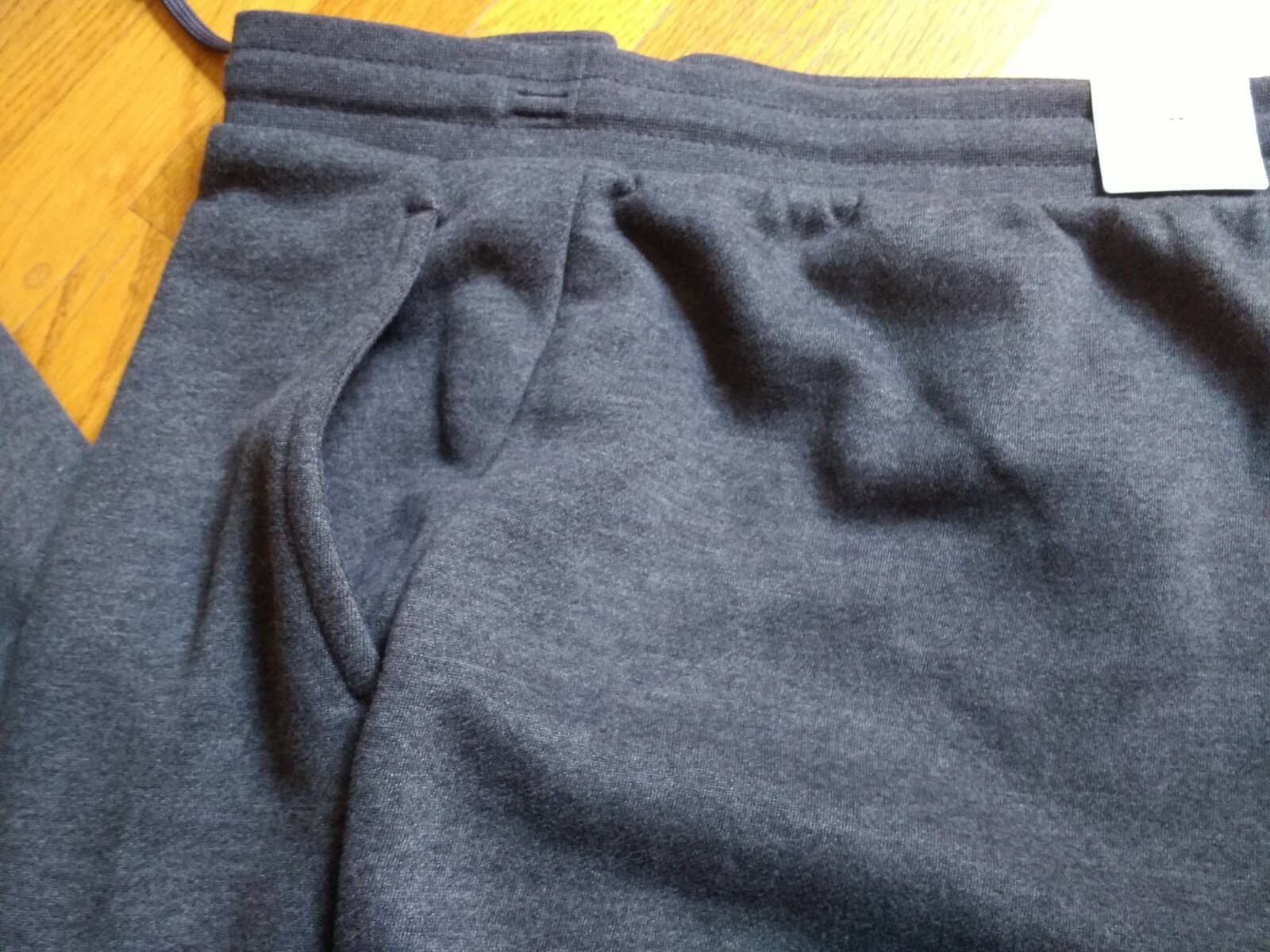 NWT Men's Tek Gear Ribbed Ankle Cotton Blend Jogger Pants Sweatpants