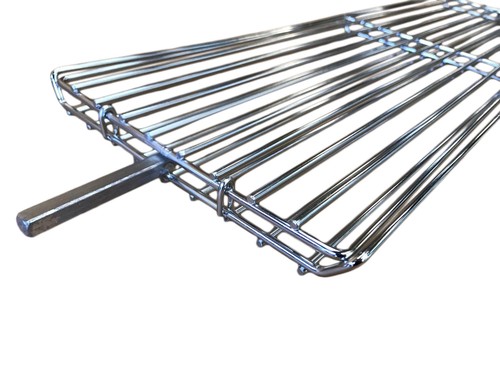Stainless steel Cypriot BBQ rotisserie basket Clamp - Medium - Picture 2 of 6