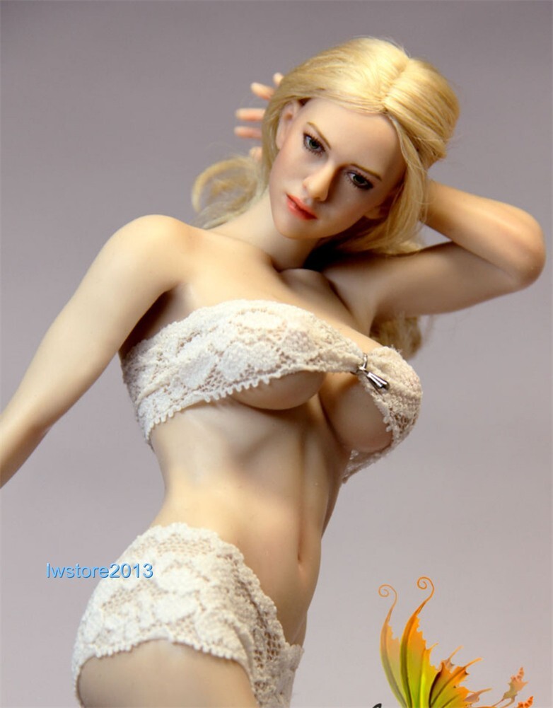 UANDD 1:6 Female Body Large Bust PH Suntan Skin NO Finger Bone 12" Action Figure